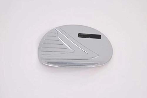 Momoap /ABS Chrome Auto Fuel Filler Door Cover Gas Tank Cap Decoration Cover Trim for Toyota Rush 2018 2019 2020