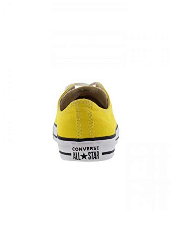 Tênis Converse Tenis Converse Chuck Taylor Allstar Amarelo Vivo/Preto/Branco Feminino Branco 35