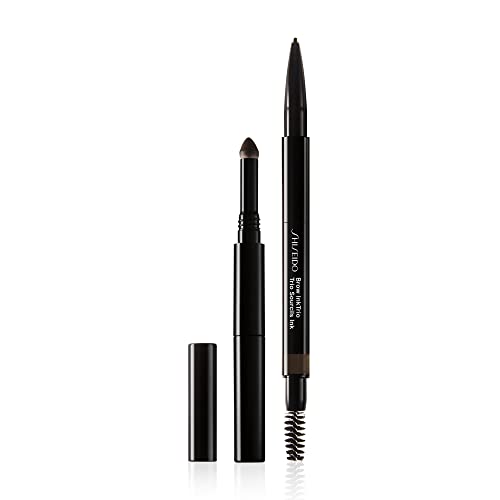 Shiseido BrowInk Trio, Ebony 04 - 3-in-1 Pencil, Powder & Brush to Balance, Fill & Define Brows - Sweat, Smudge & Water Resistant image 4