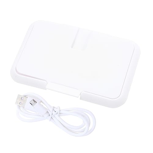 STOBAZA Car Diaper Wipe Warmer Wet Tissue Heating Box Portable for Boys and Girls Comfortable Warmth Abs Material