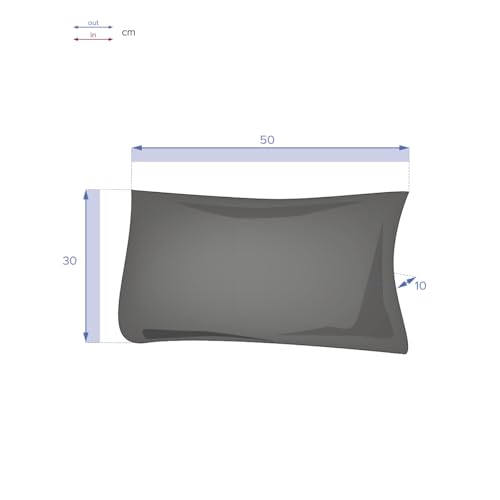 Coussin extérieur Korai 50x30 Vert Olive 210g/m² Hespéride