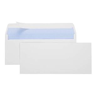Office Deed 500#10 Envelopes SELF SEAL Business Envelope Windowless Design, Security Tint Pattern for Secure Mailing…