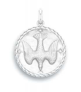 Médaille Saint Esprit Or 375/00 à porter au quotidien comme un symbole de sérénité