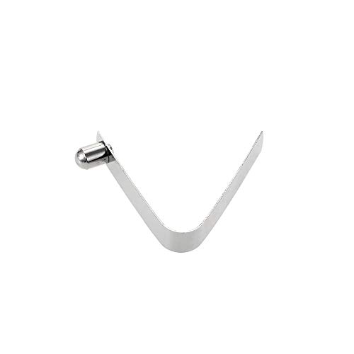 Anself 6pcs Kayak Paddle Spring Clips Tent Pole Clips Push Button Spring Snap Clip Bloqueio Tube Pin