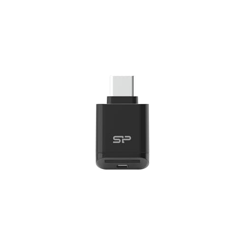 Image of Silicon Power USB Type-C MicroSD Card Reader C200 SPU3CTMREDC2000K
