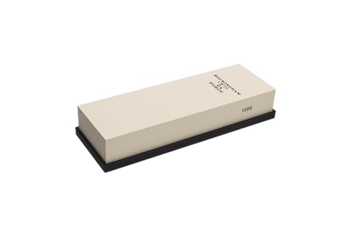 Rockingham Forge SUPERSHARP PRO Whetstone, 1000 Grit Extra Wide Deluxe Knife Sharpening Stone, Non-Slip Base, 18 x 8 x 3.5 cm – Medium, RFW-248M
