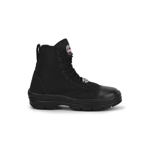 Image of Liberty Freedom Hunter-Z Lacing Safety Shoes for Men | Canvas Sole| Water Resistance |Padded Foam Insole| Comfortable for All Weather | Shock Absorber|