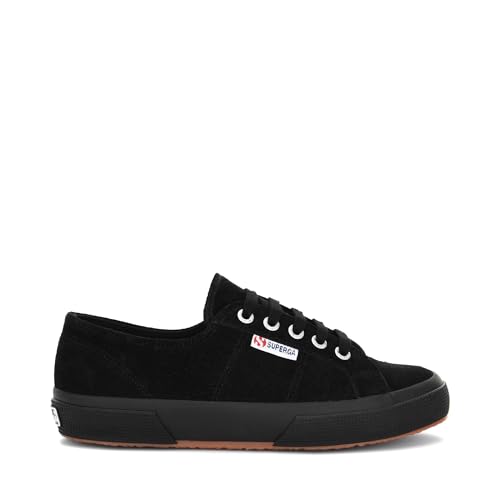 SUPERGA - Zapatillas, hombre y mujer, negro, casual, modelo 2750 Suede, número: 37