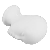 Cabilock Lightweight Foam Wig Mannequin Head for Styling and Display Versatile Hat and Accessory Stand Easy to Carry DIY Wig Cap Holder for Hairdressing and Retail Use