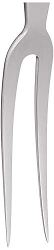 Mercer Culinary Renaissance 6-Inch Stainless Steel Forged Carving Fork, Black M23620