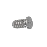 Pack of 100 Weld Studs - #10-24 x 1/2' L Type 18-8 Stainless Steel CD-Type Weld Studs - Q36-1112