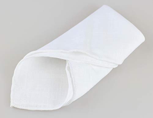 Personalisiertes Leinen Einstecktuch – Mit Eigenem Bild/Text, Beige, Als Geschenk