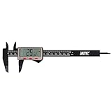 UNIPEC 6″ Digital Caliper – Large LCD, Metric/Imperial/Fraction, 0.0005 in / 0.01 mm, 4-Mode...
