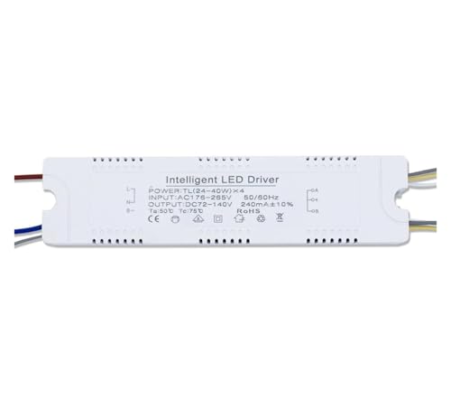 Pilote LED 24-40W x4 transformateur avec télécommande pour luminaire dimmable