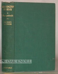 Blessington-D'Orsay: A masquerade