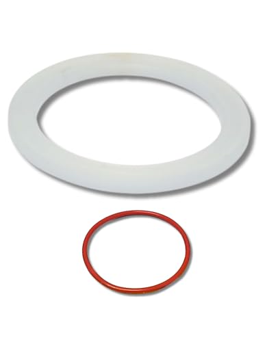 RECAMAT® Junta Portafiltro Recambio Cafetera Compatible Lelit Anita & Anna. Repuesto Silicona Duradero y Resistente al Calor