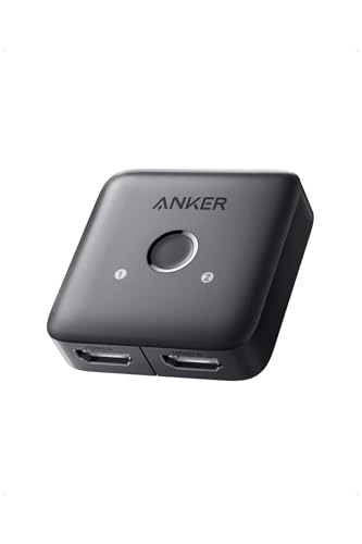 Anker HDMI Switch (2-in-1 Out, 4K HDMI) 双方向 セレクター 4K HDR 3Dコンテンツ対応 HDMI分配器 切替器 MacBook Pro/Air Switch Xbox 360 他