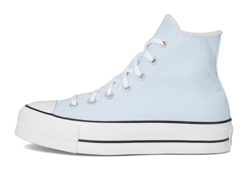 Image of Converse Womens Chuck Taylor All Star High-Top Platform Sneaker Blue Supermoon /Natural Ivory /Black 7 Medium