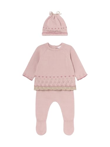 Mayoral Conj. calça c/pé e gorro para bebé niña 0-1 mes...