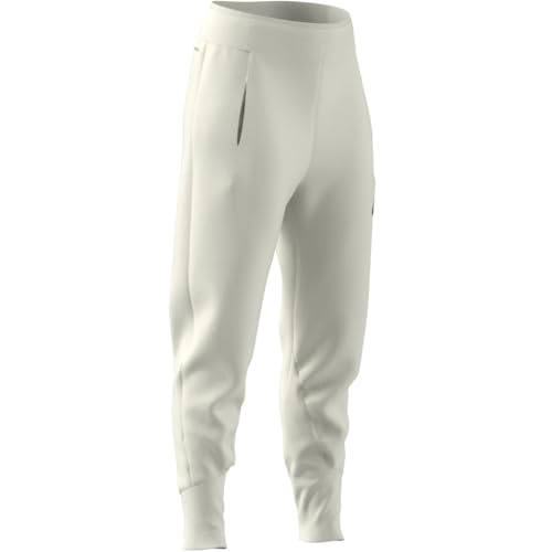 Adidas Womens Z.N.E. Pants, Off White, X-Large - image 6