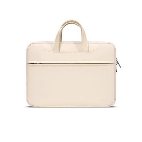Sac ordinateur portable cuir beige XL : dites adieu au désordre en voyage