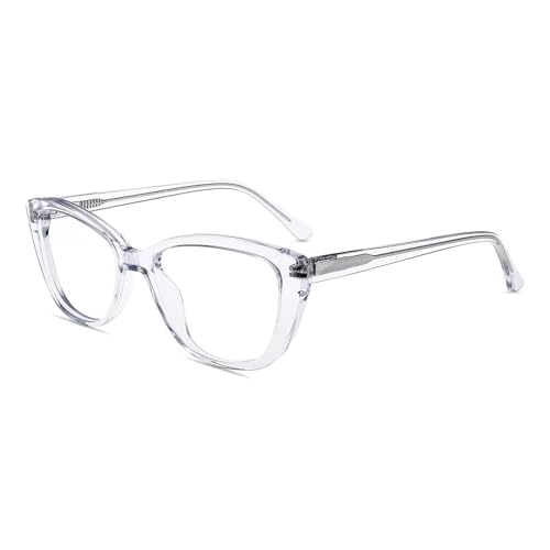 Image of Firmoo Blue Light Blocking Computer Reading Glasses Vintage Cateye Acetate Frame for Women 0.5x-3.0x