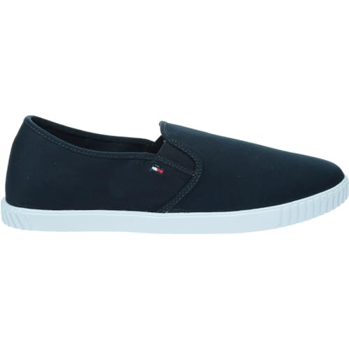 Produktbild Tommy Hilfiger Damen Canvas Slip-On Sneaker, Blau (Space Blue) 37
