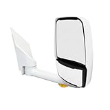 Velvac 715444 2020 Deluxe Series Door Mirror White, 96