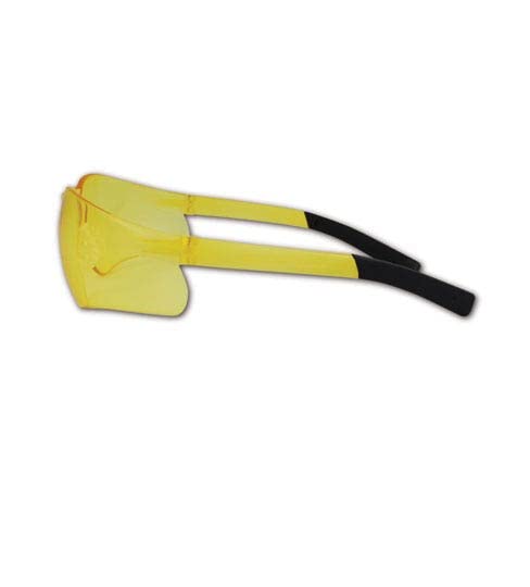 Image of MAGID Y19AFA Gemstone Myst Flex Y19 Series Protective Eyewear, Amber Frame, Amber Lens (24 Pair)