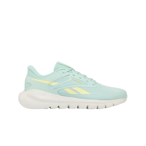 Reebok Scarpe da Ginnastica da Donna Split Flex, Glitch Aqua/Chalk/Yellow Haze, 38 EU, Glitch Aqua Chalk Yellow Haze, 38 EU
