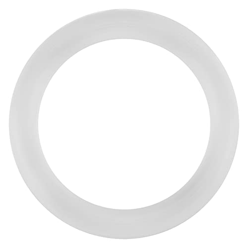 Acouto Pacificador Topeador de Anillo O Transparent O para Bebés, 20 Paquetes, 0.98 Pulgadas, Material de Caliczón de Grado Alimenticio Anillos de Chupete de Silicona, de Chupete (Transparente)