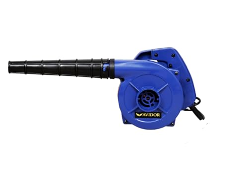 Image of AVIDOR Electric Air Blower, 700W Powerful Handheld Blower, Blue and Black, Professional Dust Cleaning Tool