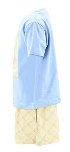 Image of Unique Baby Boys 2pc Shorts Set Outfit Short Sleeve Shirt with Embroidery Design and Shorts
