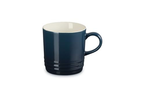 LE CREUSET Cappuccino-Tasse aus Steingut, 200 ml, Nuit – Ansicht 1