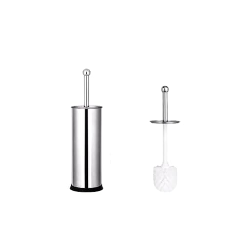 Kit 2 Escova Vaso Sanitário Limpar Privada Banheiro Inox