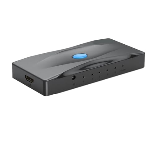 Commutateur cinq entrées et une sortie HDMI 4K 60Hz MT-HD0501