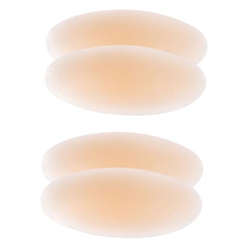 GALPADA Self-Adhesive Silicone Leg Pads Kit for Men and Women, Skin Color Soft Calf and Thigh Pads Anti-Chafing Protective Support, Invisible Leg Shape Corrector Set for Sports and Daily