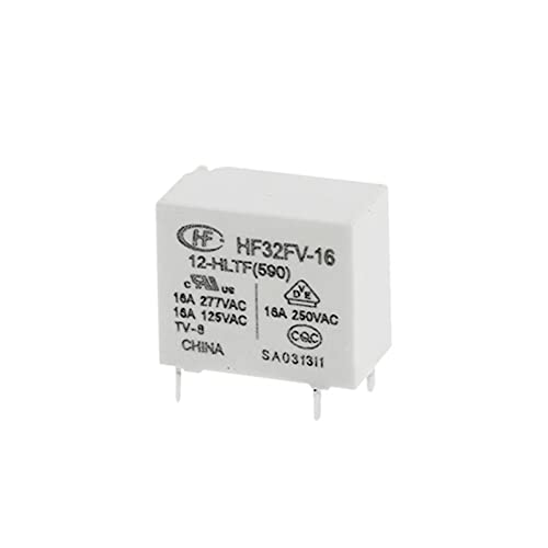 Relais HF32FV-16-24-HLTF 24VDC 16A commutateur 4 broches ouvert pour carte électronique