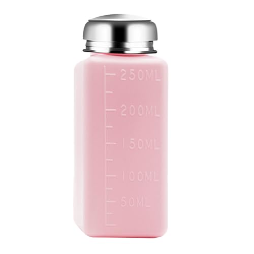 液体ディスペンサー ポンプボトル 100-250ml ネイル用 ポリッシュリムーバー ステンレススチール プレスヘッド 化粧液体容器