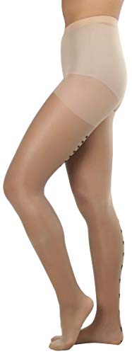 Image of ToBeInStyle Women's Timeless Backseam Pantyhose