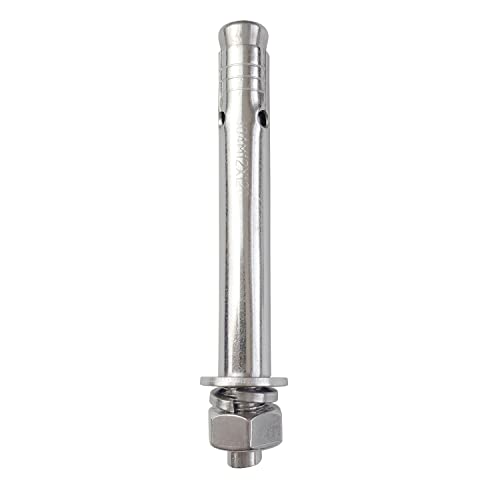 Image of 10 Pack M12x120mm Expansion Bolts Anchor Bolt 304 Stainless Steel External Hex Expansion Screw Bolt Sleeve Anchor Fastener Wall Concrete
