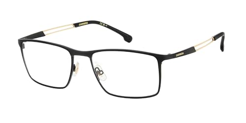 Carrera Herren Carrera CARRERA 8898 I46 Optische Fassungen Metall Schwarz undurchsichtig/ Gold  Quadratisch