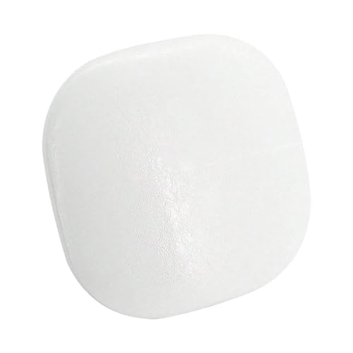 Shamiina 肘用ネイルアームレスト ネイルアームレスト枕 快適な滑り止めマイクロファイバーレザー肘パッド ショップサロンオフィス用, 白