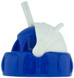 Straw Top Blue/White