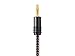 Monoprice Premium Braided Speaker Wire 14AWG - With Gold Plated Banana Plug Connectors - Affinity Series, 1 Pack, 6 Foot Red/Black