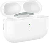 Wireless Charging Case Replacement Compatible with AirPods Pro 1st & 2nd Generation, AirPods Pro 1st & 2nd Charger Case with Bluetooth Pairing Sync Button - No Earbuds