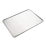 ESPESOR DE 2mm, INDEFORMABLE: El espesor de nuestra bandeja rectangular es el habitual en el estándar industrial, gracias a ello a altas temperaturas y por tiempos prolongados nuestra bandeja no se deformará ni perjudicará sus alimentos. Esto la diferencia de las bandejas convencionales que tienen un espesor entre 0.8 – 1.5mm.