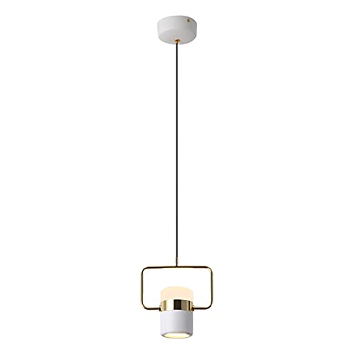 Lustre à tête Unique Restaurant et bar moderne avec éclairage intérieur LED intégré