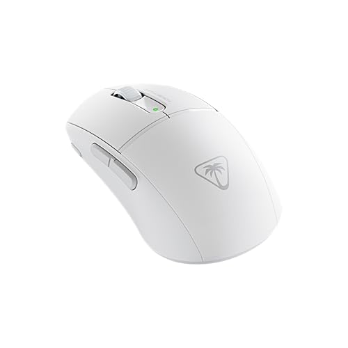 Image of Turtle Beach Burst II Air - 2.4GHz Wireless Gaming Mouse: 47g Ultra Lightweight, Optical Switches, Symmetrical, 26K DPI Optical Sensor, Bluetooth, 120-hour Battery, USB-C Cable - White
