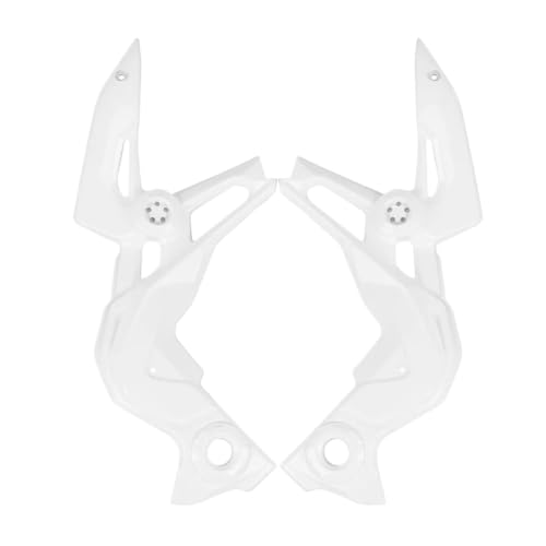 Cadre de garniture latérale en fiber de carbone Kawasaki Z900 protecteur blanc